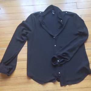 Forever 21 button down blouse
